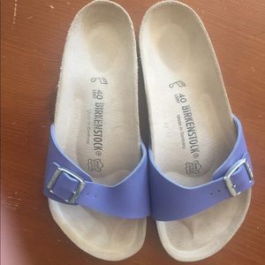 Birkenstock Madrid in purple size 40 9.5/10